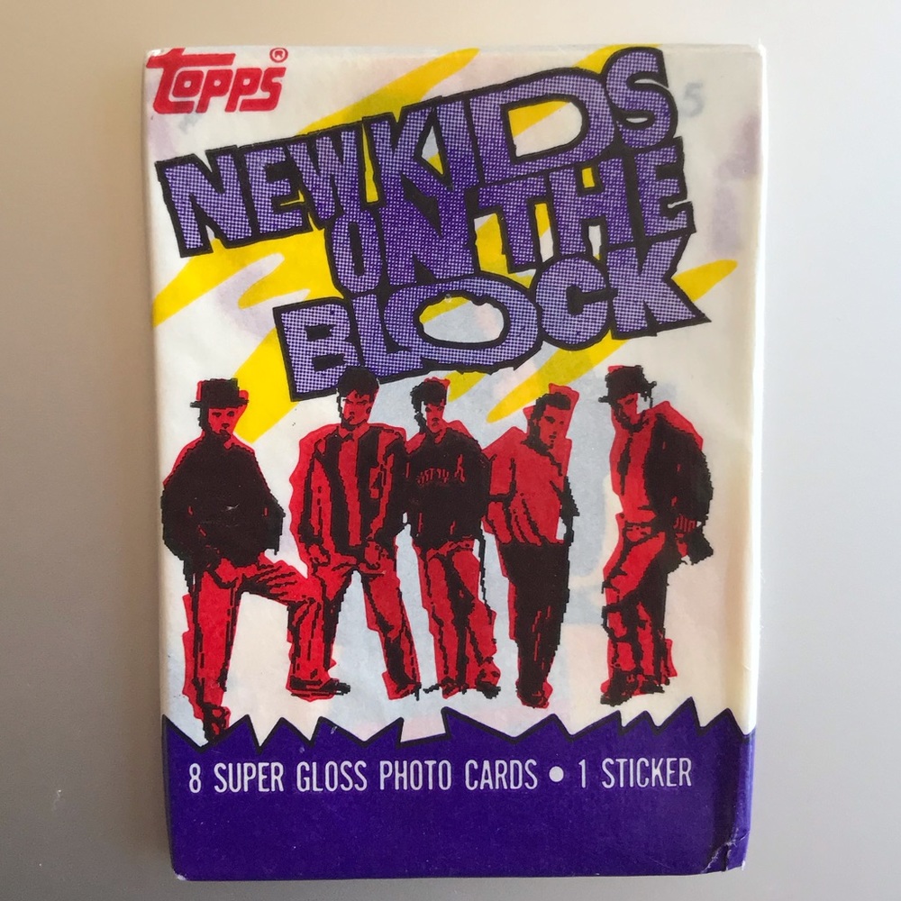 NKOTB Topps Trading Cards